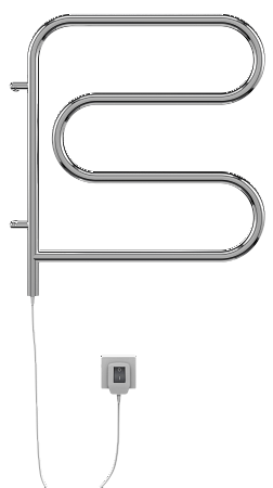 Электро 25 F-обр 600х600 поворотный Полотенцесушитель TERMINUS Пенза - фото 2