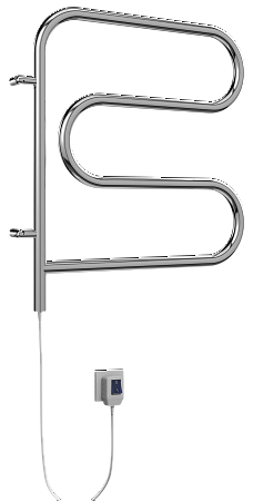 Электро 25 F-обр 600х600 поворотный Полотенцесушитель TERMINUS Пенза - фото 1