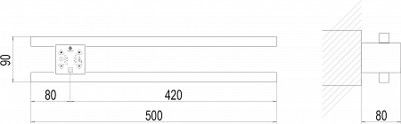 Полка Электро П2 ПРОФ 500х90 NEW Пенза - фото 4