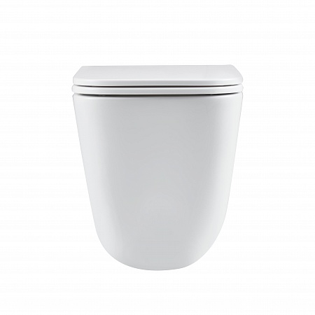 Подвесной унитаз безободковый Terminus Ватикан Monolit 490х340 белый Пенза - фото 6