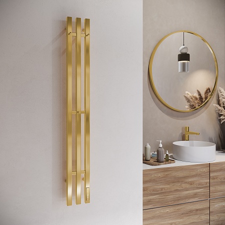 Стойка электро TRES проф1200 TERMINUS Брашированное золото Пенза - фото 3